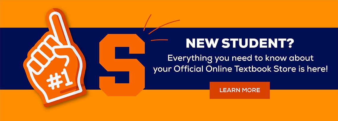 New Student? Everything you need to know about your Official Online Bookstore is here! Learn more (new tab)